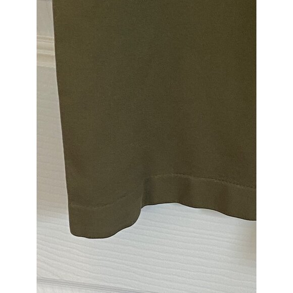 Olive Green Spaghetti Strap Cami Tank Top For Women by Colorful - Picture 6 of 14